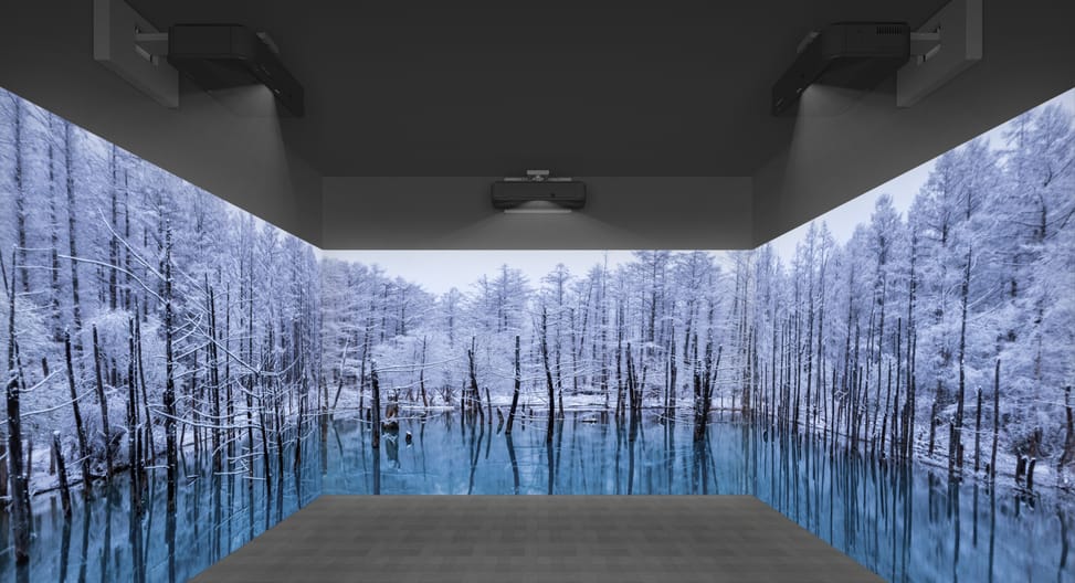 Epson EB-815E – Vidéoprojecteur laser super ultracourte focale 4KE (V11HA99180) — image 1