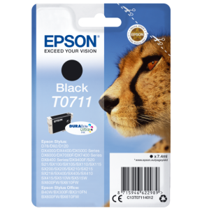 Epson T0711 – Cartouche d’encre noire DURABrite Ultra (C13T07114022)
