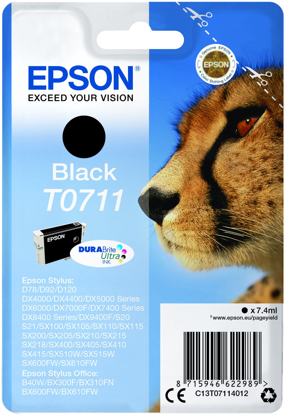 Epson T0711 – Cartouche d’encre noire DURABrite Ultra (C13T07114022) — image 8