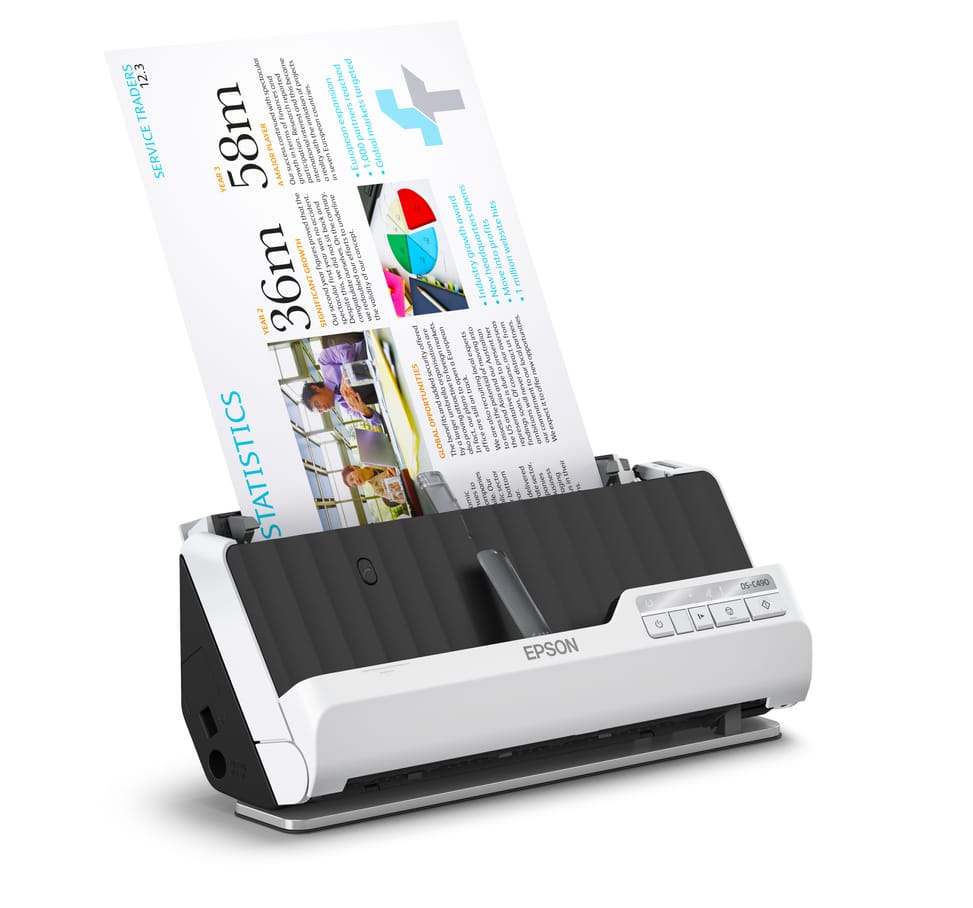 Epson DS-C490 – Scanner de bureau A4 compact (B11B271402) — image 5
