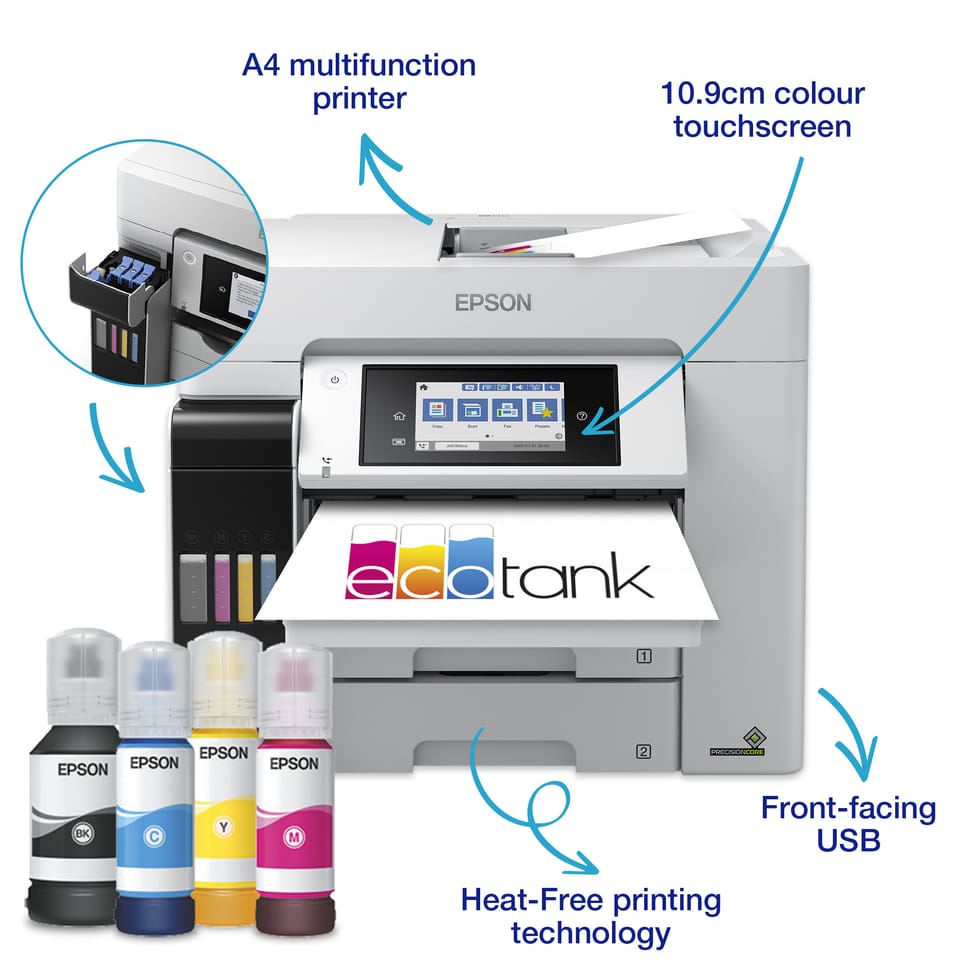 Epson EcoTank Pro L6580 – Imprimante multifonction rapide et économique (C11CJ28403) — image 8