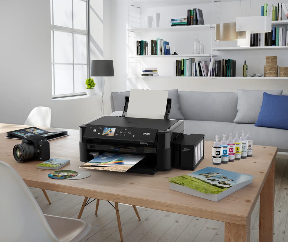 Epson EcoTank L850 – Imprimante photo multifonction à réservoirs d'encre (C11CE31403) — image 2