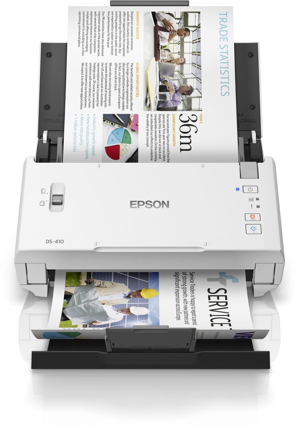 Epson WorkForce DS-410 – Scanner professionnel compact (B11B249401BA) — image 2