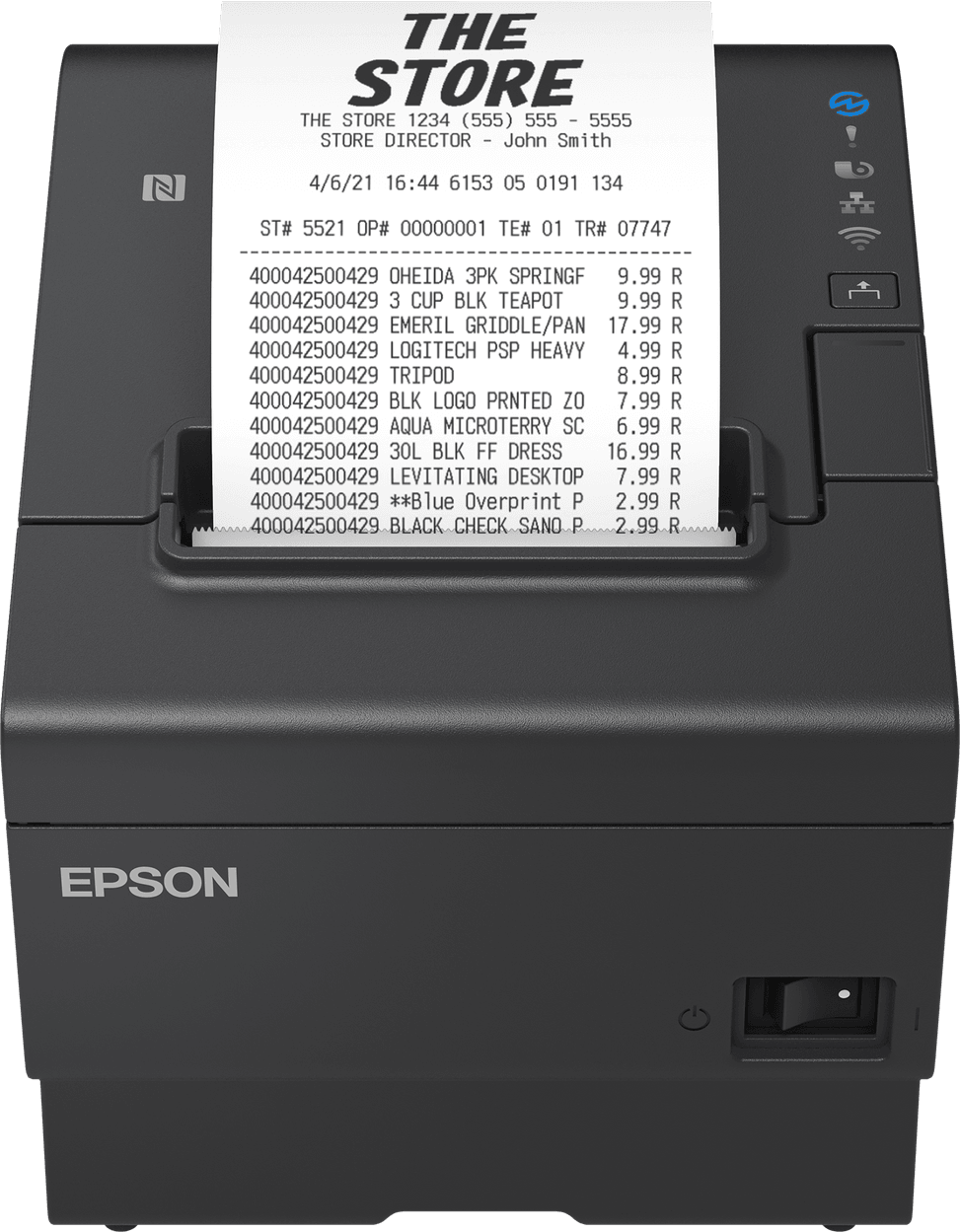 Epson TM-T88VII – Imprimante de tickets haute performance (C31CJ57152A0) — image 1