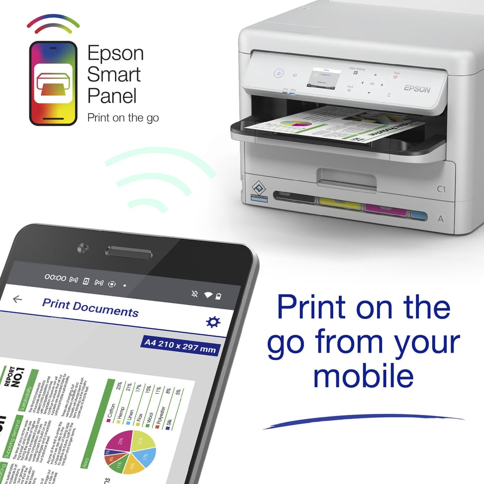 Epson WF-C5390DW – Imprimante multifonction pour groupes de travail (C11CK25402) — image 8