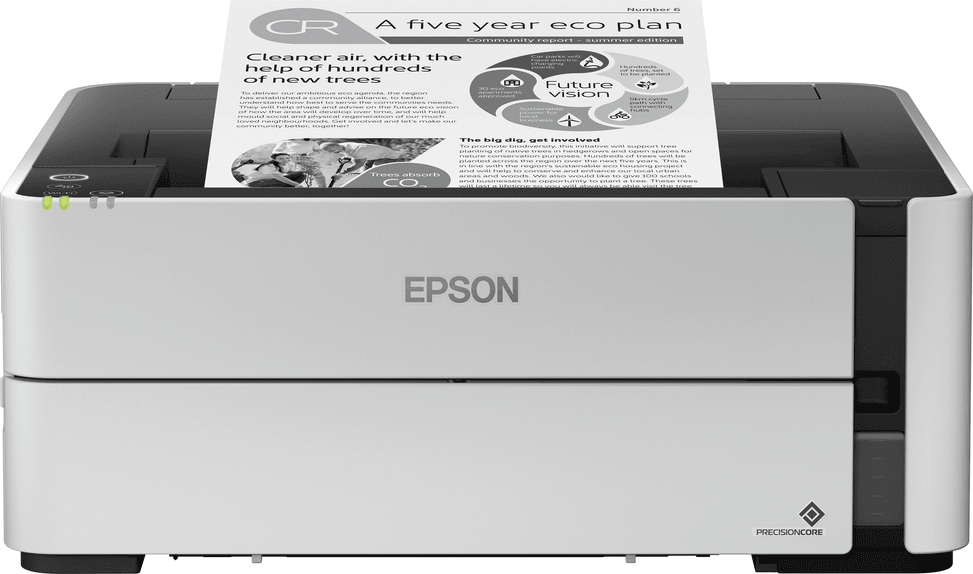 Epson EcoTank M1180 – Imprimante monochrome à réservoirs rechargeables (C11CG94404) — image 2