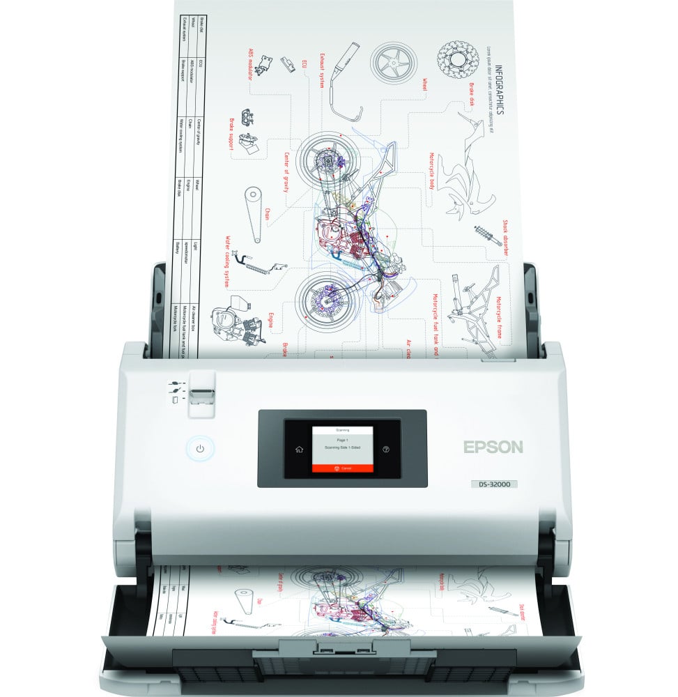 Epson DS-32000 – Scanner de production A3 innovant (B11B255401BA)