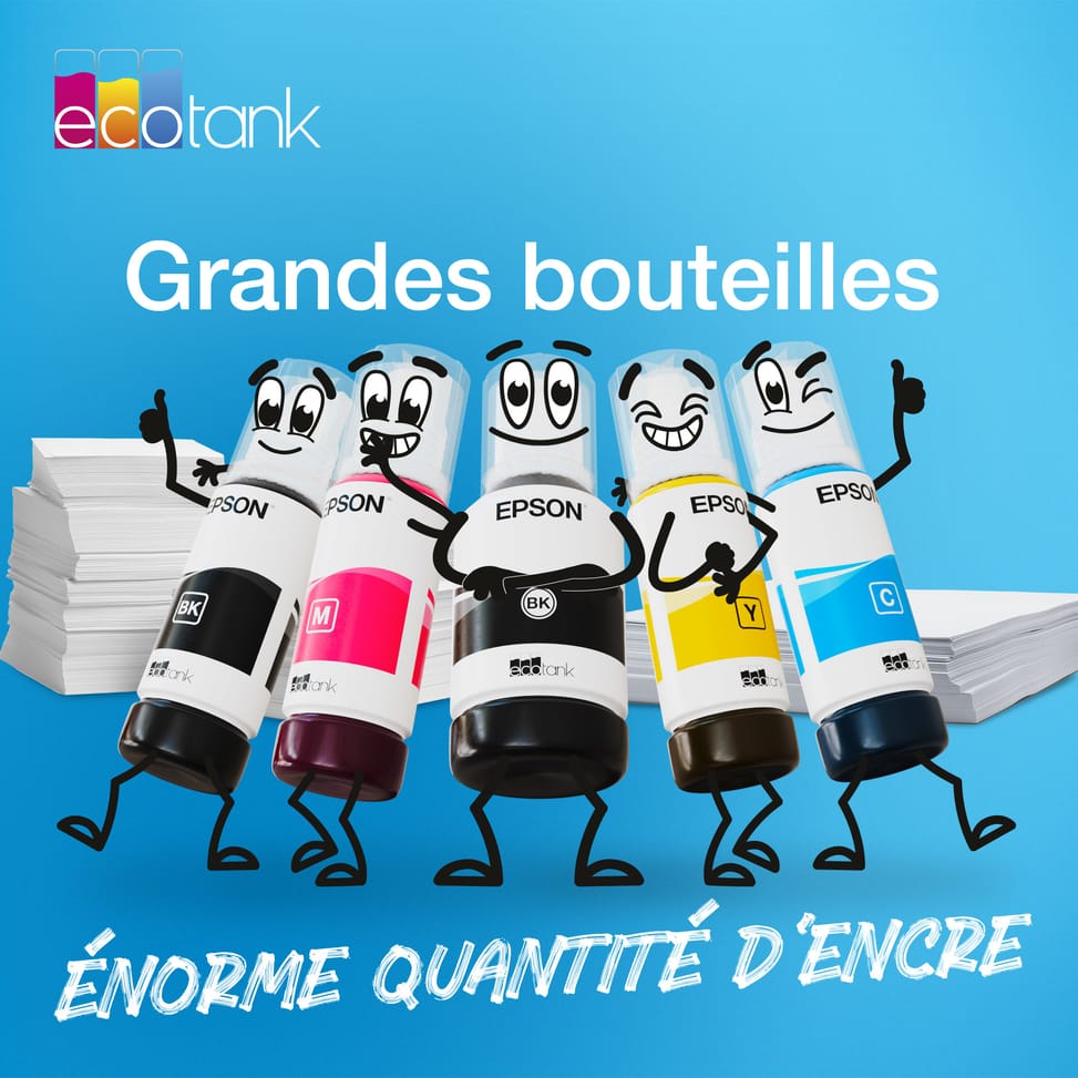 Epson 105 – Bouteille d’encre pigmentaire noire EcoTank (C13T00Q140) — image 1