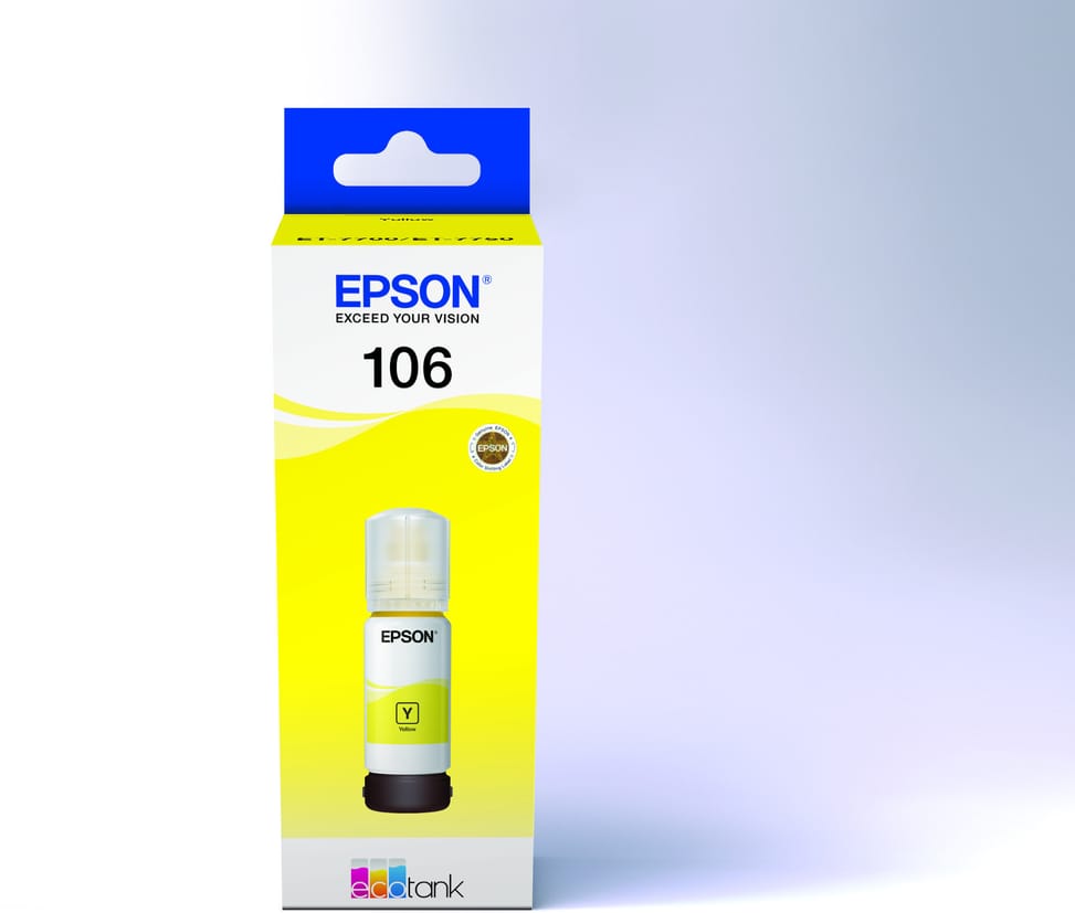 Epson 106 – Bouteille d’encre jaune EcoTank (C13T00R440) — image 9