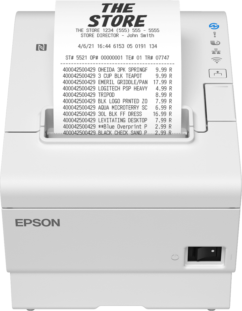 Epson TM-T88VII – Imprimante de tickets hautes performances (C31CJ57111) — image 1