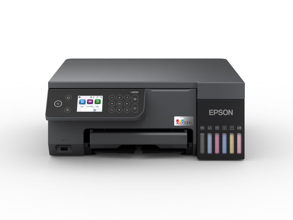 Epson EcoTank L8100 – Imprimante photo A4 rapide avec réservoir d’encre (C11CK94401) — image 4