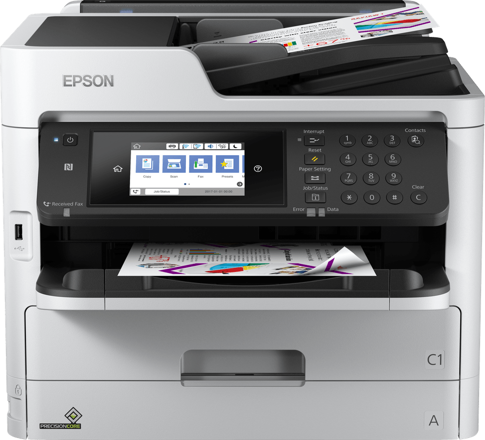 Epson WorkForce Pro WF-C5790DWF – Imprimante multifonction professionnelle (C11CG02402CC) — image 2