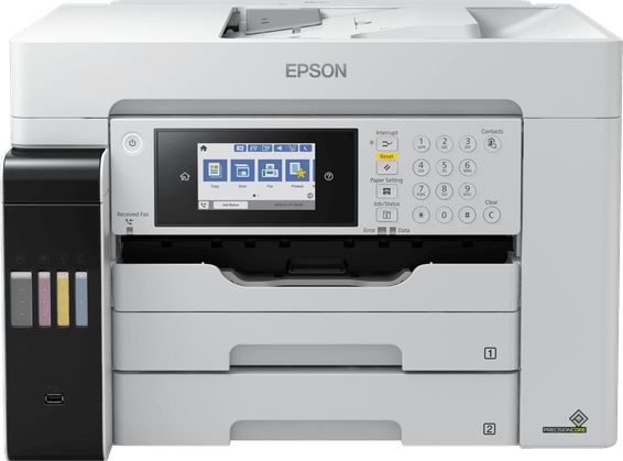 Epson EcoTank Pro L15180 – Imprimante multifonction professionnelle à réservoirs rechargeables (C11CH71407)