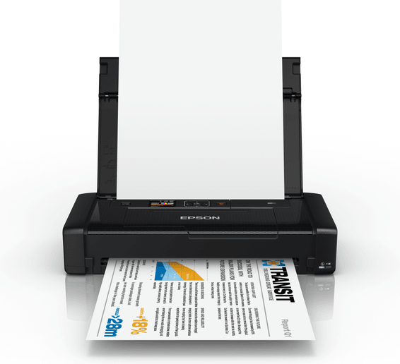 Epson WorkForce WF-100W – Imprimante jet d'encre portable sans fil (C11CE05404)
