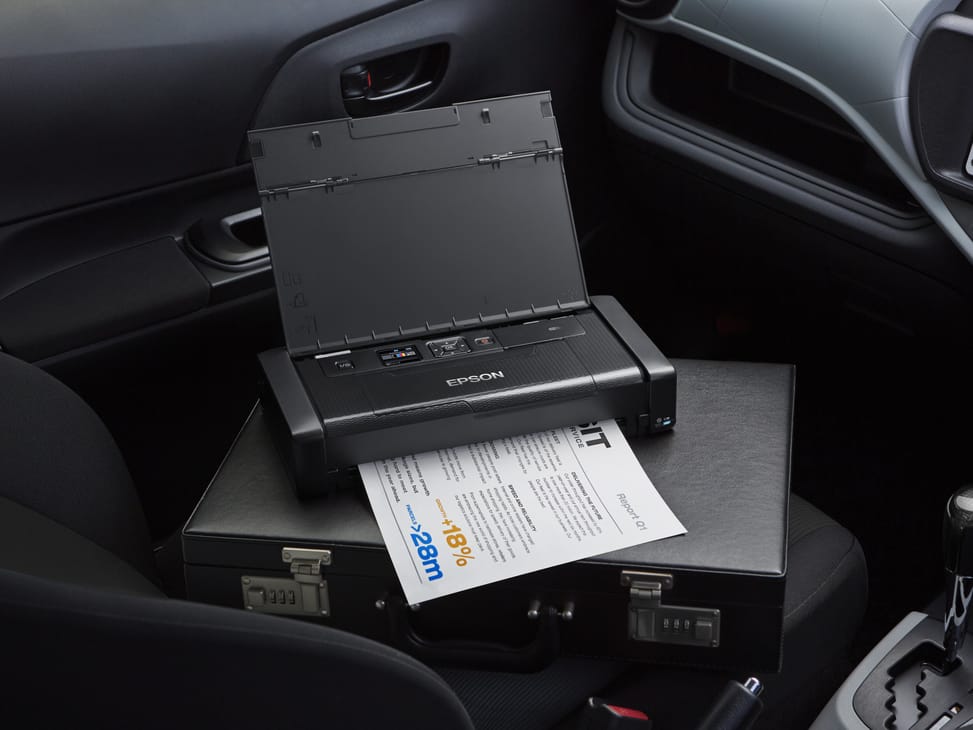 Epson WorkForce WF-100W – Imprimante jet d'encre portable sans fil (C11CE05404) — image 2