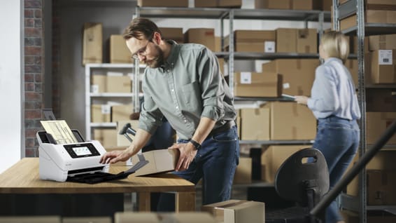 Epson WorkForce DS-900WN – Scanner professionnel réseau (B11B276402)