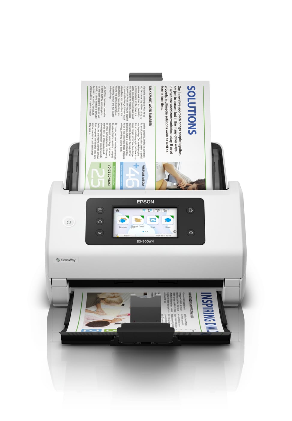 Epson WorkForce DS-900WN – Scanner professionnel réseau (B11B276402) — image 8