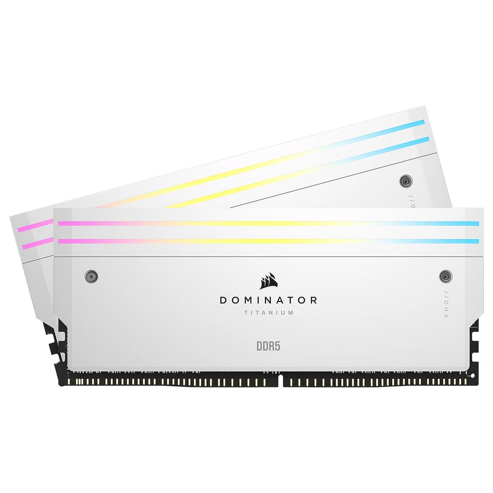Corsair Dominator Titanium DDR5 - Kit d'éclairage Blanc — image 2