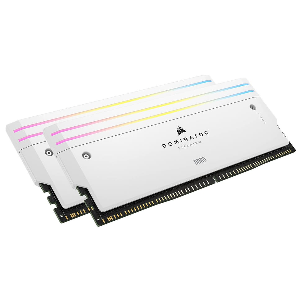 Corsair Dominator Titanium DDR5 - Kit d'éclairage Blanc — image 3