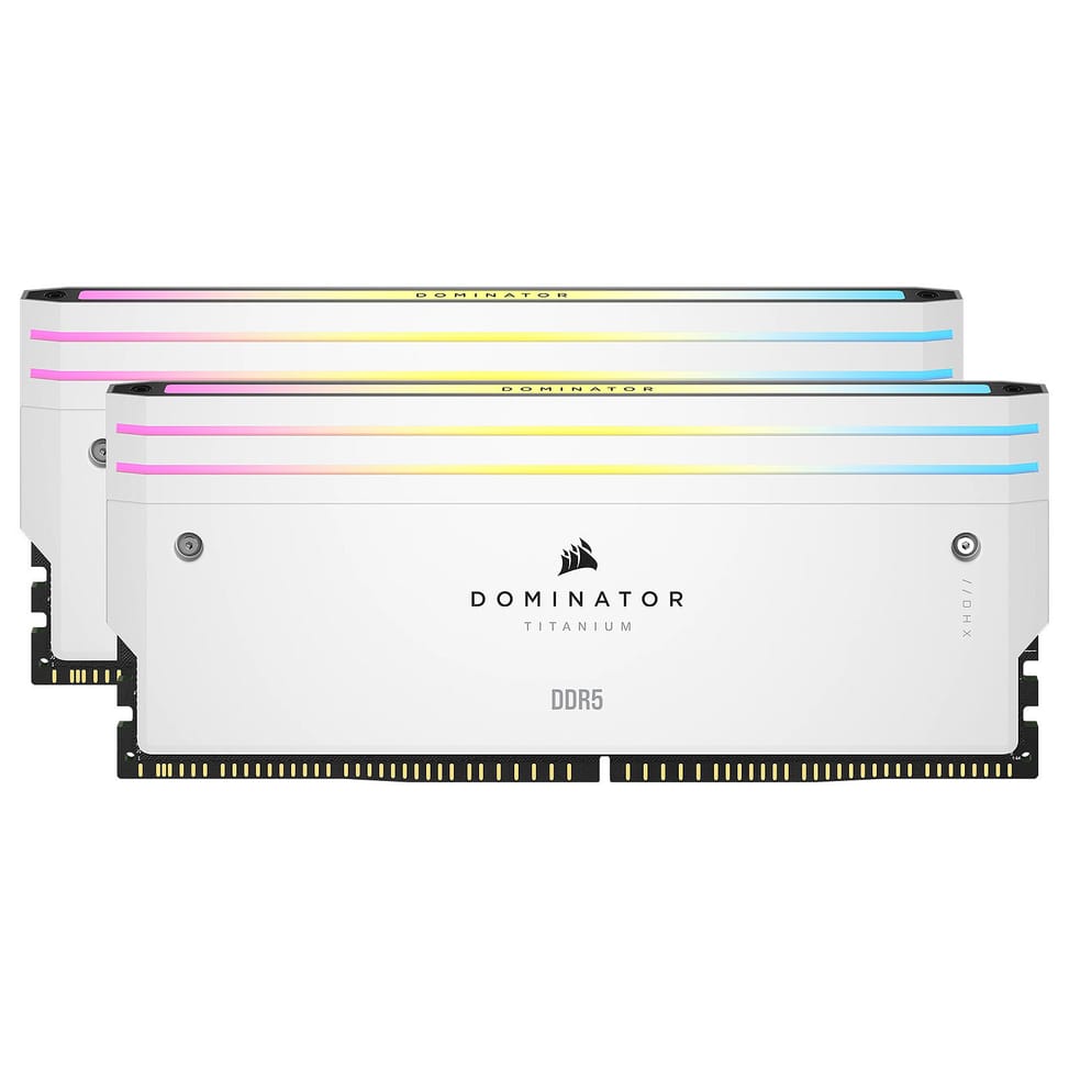 Corsair Dominator Titanium DDR5 - Kit d'éclairage Blanc — image 4
