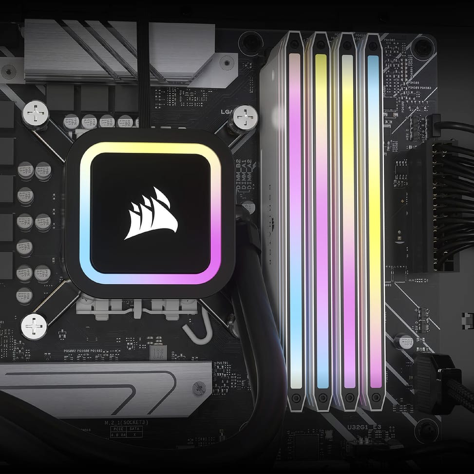 Corsair Dominator Titanium DDR5 - Kit d'éclairage Blanc — image 5