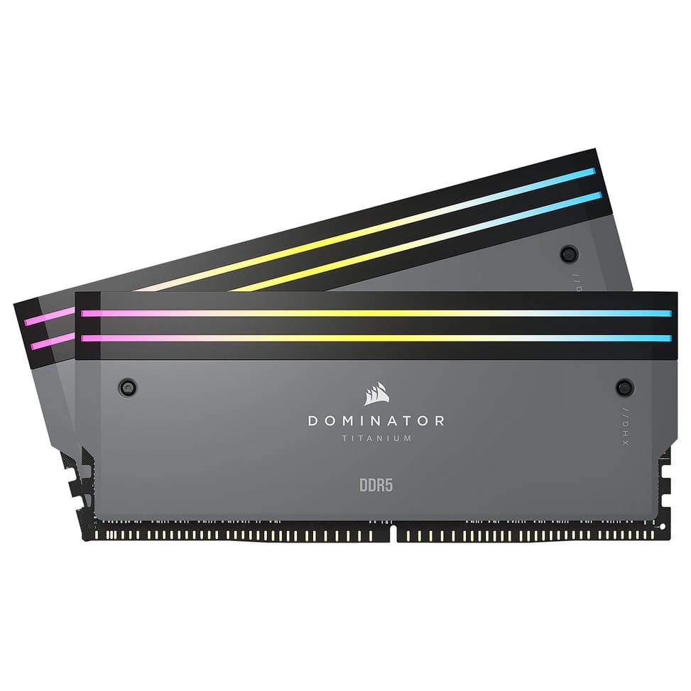 Corsair Dominator Titanium DDR5 - Kit d'éclairage Gris — image 2
