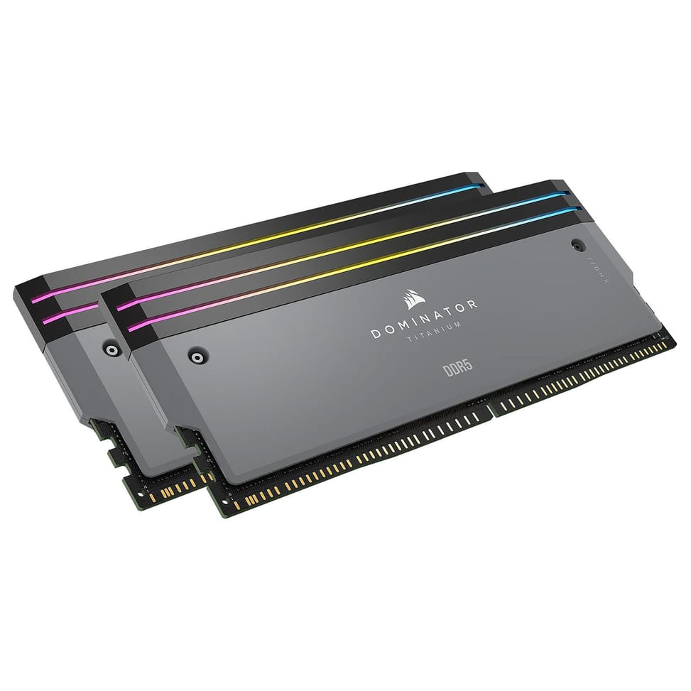 Corsair Dominator Titanium DDR5 - Kit d'éclairage Gris — image 3