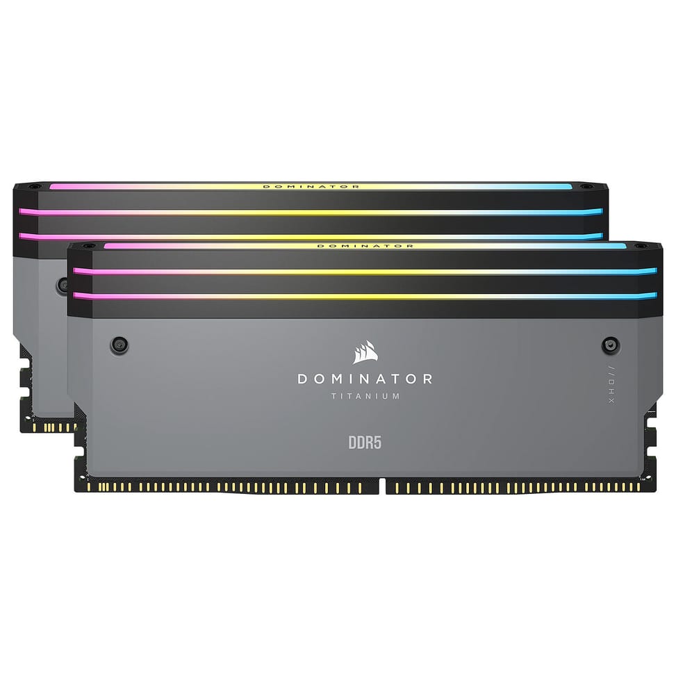 Corsair Dominator Titanium DDR5 - Kit d'éclairage Gris — image 4