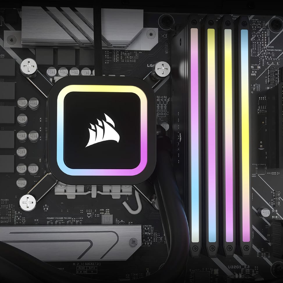 Corsair Dominator Titanium DDR5 - Kit d'éclairage Noir — image 5