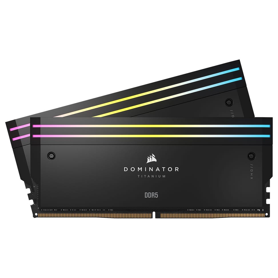 Corsair Dominator Titanium DDR5 RGB 32 Go (2 x 16 Go) 6000 MHz CL30 - Noir — image 2