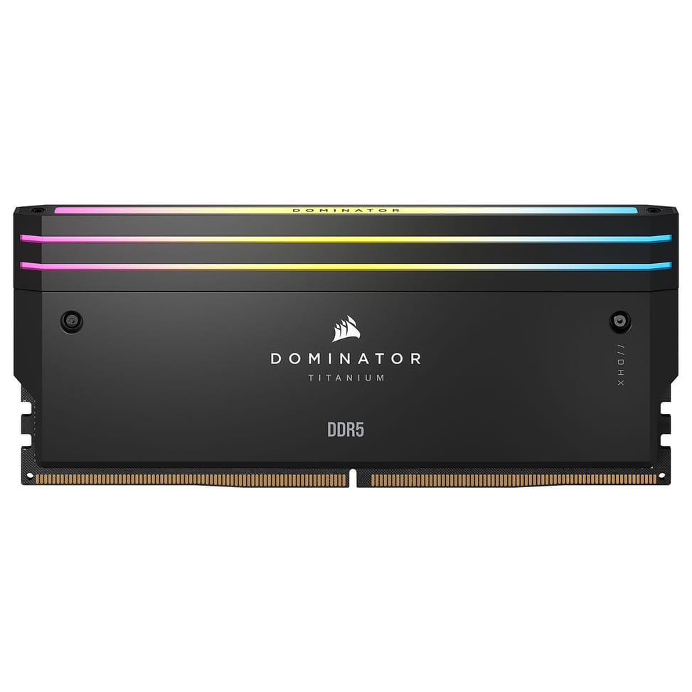 Corsair Dominator Titanium DDR5 RGB 96 Go (2 x 48 Go) 6400 MHz CL32 - Noir — image 4