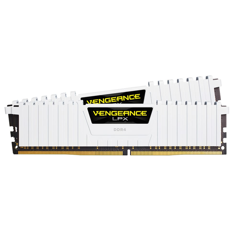 Corsair Vengeance LPX Series Low Profile 16 Go (2x 8 Go) DDR4 3200 MHz CL16 Blanc — image 1