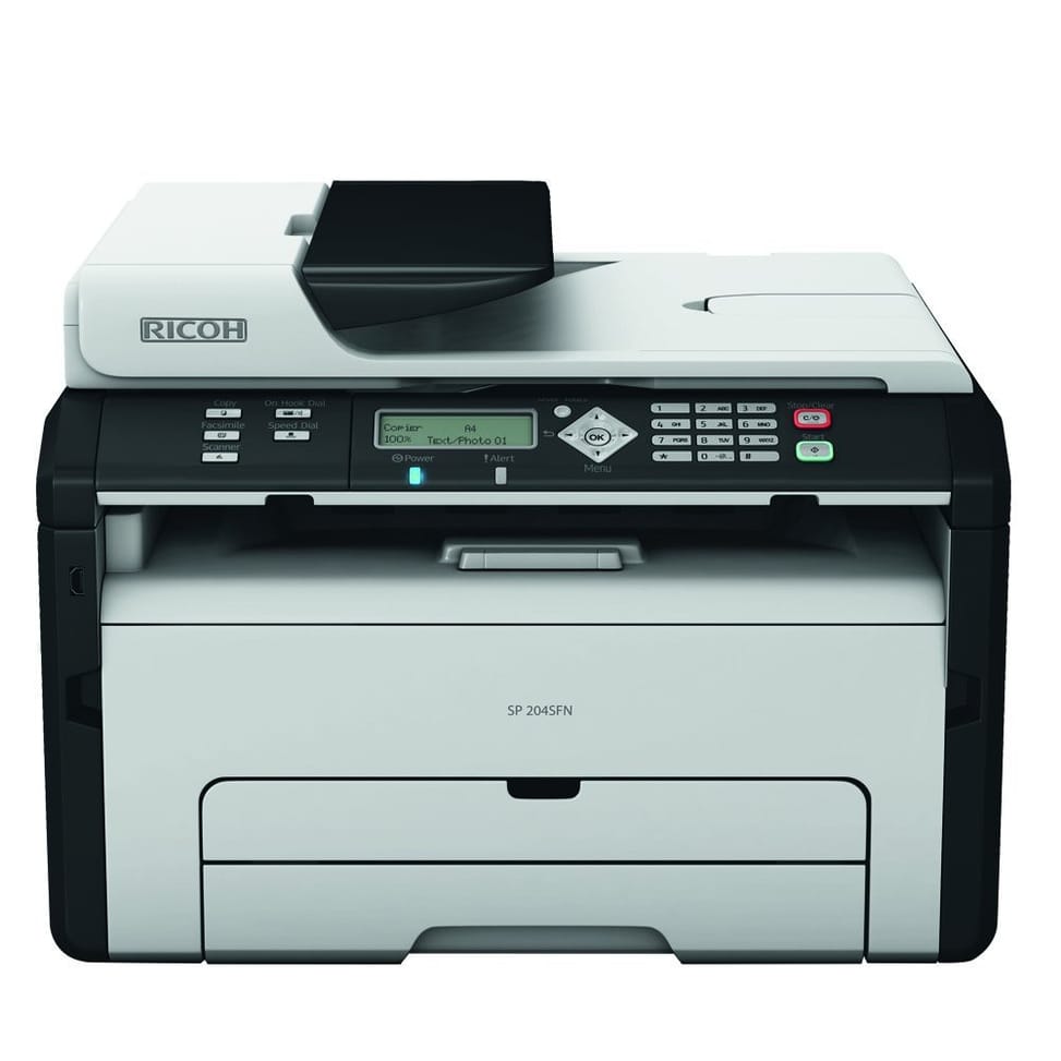 Multifonction A4 Laser Monochrome 3en1 RICOH SP 204SN