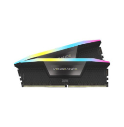 Corsair Vengeance RGB DDR5 32 Go (2 x 16 Go) 6000 MHz CL30 - Noir