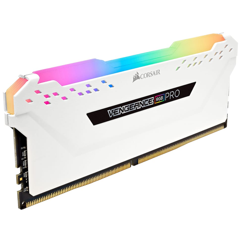 Corsair Vengeance RGB PRO Series 16 Go (2x 8 Go) DDR4 3200 MHz CL16 Blanc — image 3
