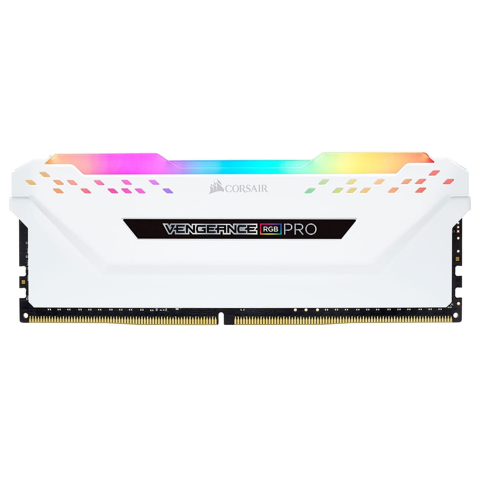 Corsair Vengeance RGB PRO Series 16 Go (2x 8 Go) DDR4 3200 MHz CL16 Blanc — image 4