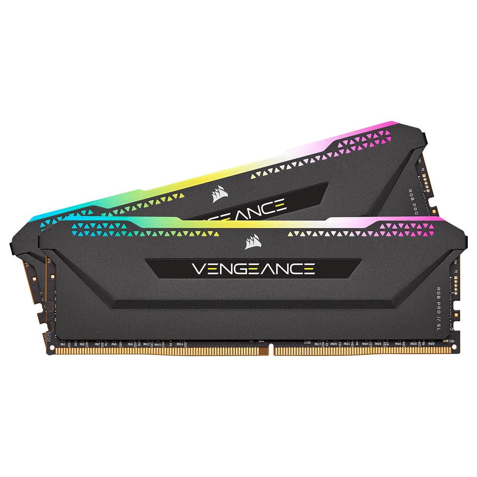 Corsair Vengeance RGB PRO SL Series 16 Go (2 x 8 Go) DDR4 3200 MHz CL16 - Noir — image 3