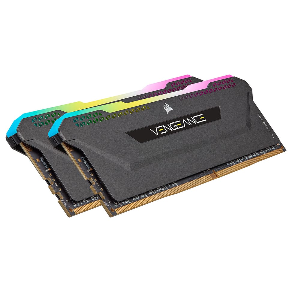 Corsair Vengeance RGB PRO SL Series 64 Go (2 x 32 Go) DDR4 3600 MHz CL18 - Noir — image 2