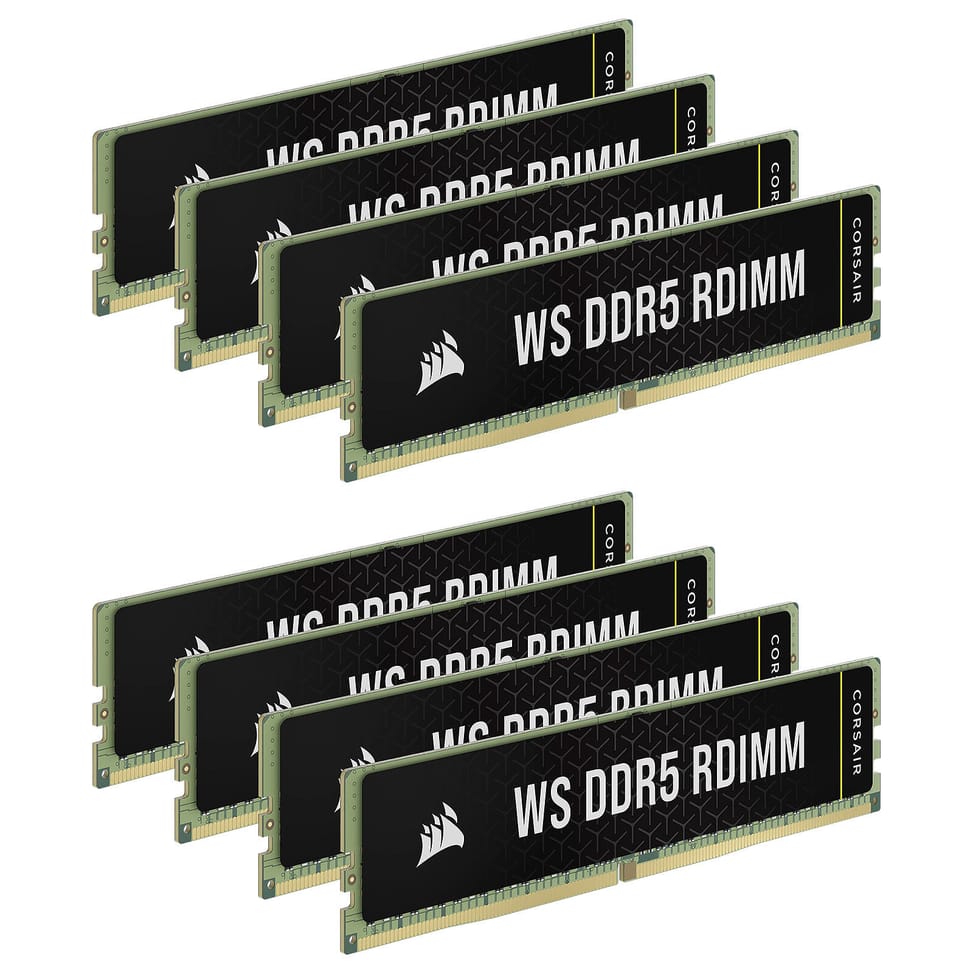 RAM PC Corsair WS DDR5 RDIMM 256 Go (8 x 32 Go) 5600 MHz CL40 — image 1