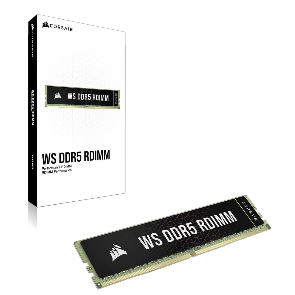 RAM PC Corsair WS DDR5 RDIMM 64 Go (4 x 16 Go) 5600 MHz CL40 (CMA64GX5M4B5600Z40) — image 5