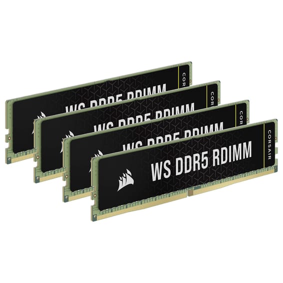 RAM PC Corsair WS DDR5 RDIMM 128 Go (4 x 32 Go) 5600 MHz CL40