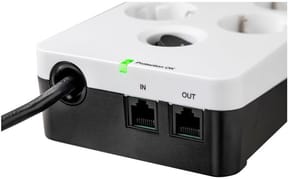 Multiprise parasurtenseur Eaton Boîtier de Protection PB8TUF 8 prises avec 2 portes de téléphone — image 3