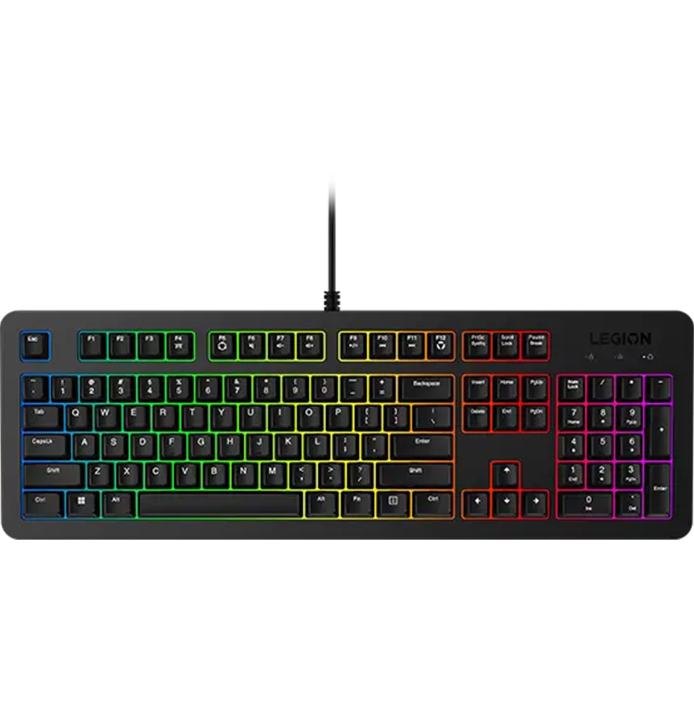 Clavier filaire Gaming Lenovo Legion K310 RGB - AZERTY Français (GY41N91869)