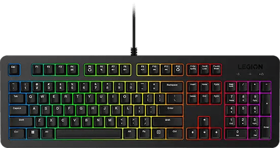 Clavier filaire Gaming Lenovo Legion K310 RGB - AZERTY Français (GY41N91869)