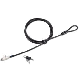 Câble de sécurité Kensington Slim N17 2.0 à clé pour encoches Wedge (K64440WW)