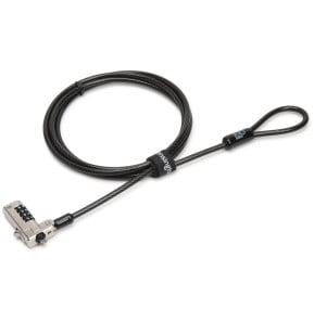 Câble de sécurité Kensington N17 ultra-fin à combinaison pour encoches Wedge (K68008EU)