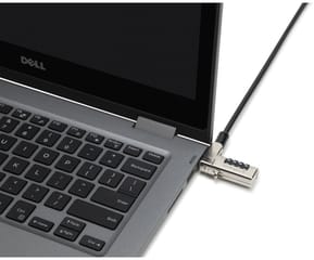 Câble de sécurité Kensington N17 ultra-fin à combinaison pour encoches Wedge (K68008EU) — image 2