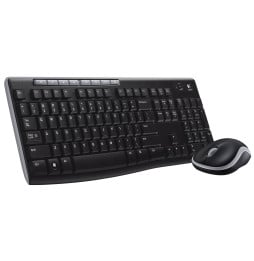 Logitech Wireless Desktop MK270 - Ensemble sans fil souris + Clavier QWERTY