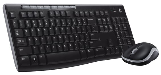 Logitech Wireless Desktop MK270 - Ensemble sans fil souris + Clavier QWERTY