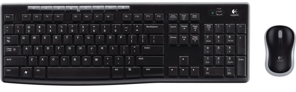 Logitech Wireless Desktop MK270 - Ensemble sans fil souris + Clavier QWERTY — image 2